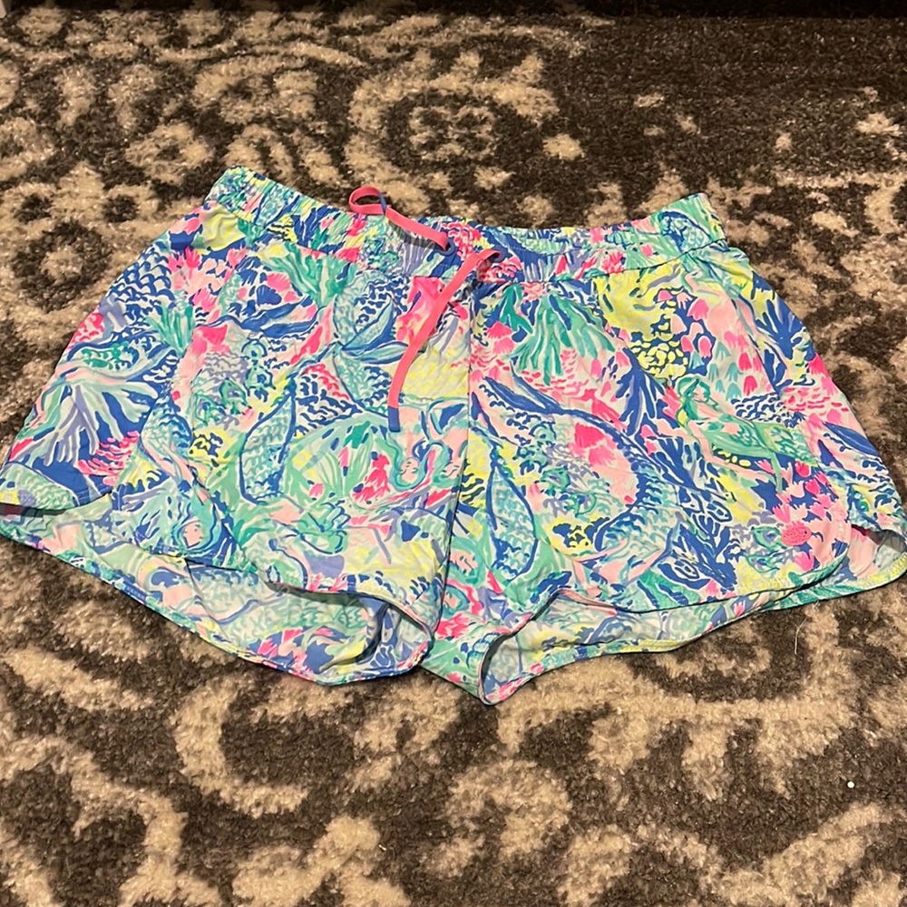 Lilly Pulitzer running shorts